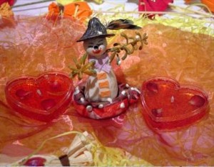 آموزش شمع ژله ای قلبی