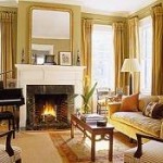 شکوه در منزل با رنگ طلایی