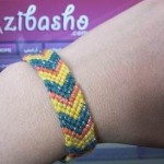 آموزش بافتن دستبند دوستی طرح هفت