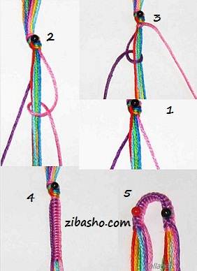 گره شروع دستبندهای دوستی