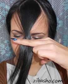 آموزش مرحله به مرحله کوتاه کردن چتری