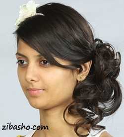 آموزش شینیون کنار سر 