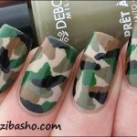 آموزش طراحی ناخن مدل ارتشی