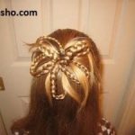 شینیون ساده باز