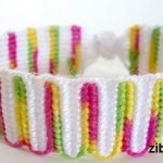 آموزش بافت دستبند دوستی عریض